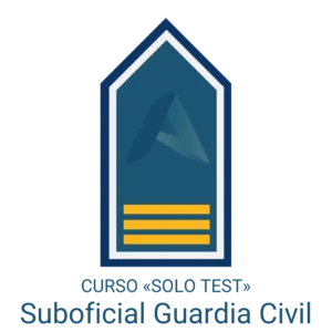 Curso ascenso Suboficial Guardia Civil 2023 «SOLO TEST»