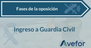 Fases de la oposción a la Guardia Civil