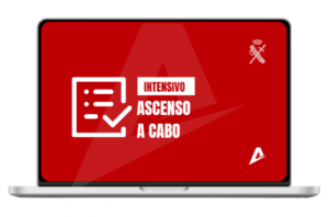 Carátula del Curso Intensivo de Ascenso a Cabo de la Guardia Civil de AVEFOR