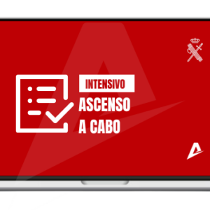 Carátula del Curso Intensivo de Ascenso a Cabo de la Guardia Civil de AVEFOR