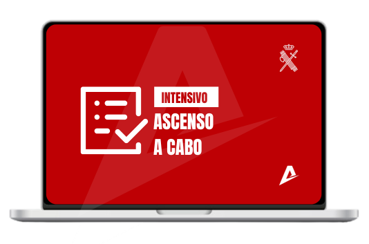 Carátula del Curso Intensivo de Ascenso a Cabo de la Guardia Civil de AVEFOR