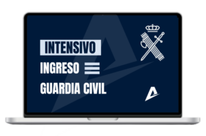 Carátula del curso intensivo de ingreso a la Guardia Civil de AVEFOR