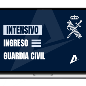 Carátula del curso intensivo de ingreso a la Guardia Civil de AVEFOR