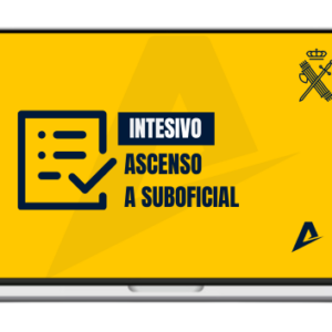 Carátula del Curso Intensivo de Ascenso a Suboficial de la Guardia Civil de AVEFOR