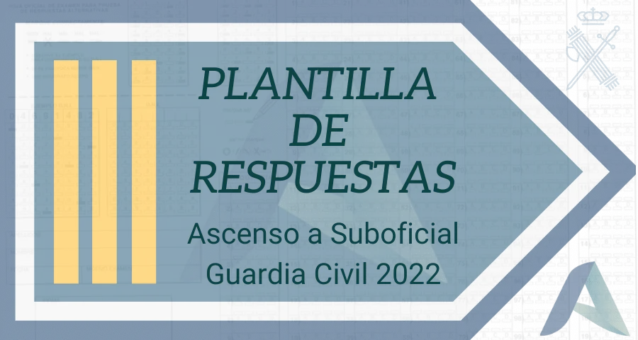 Plantilla de respuestas - Simulacro de examen de Asenso a Suboficial