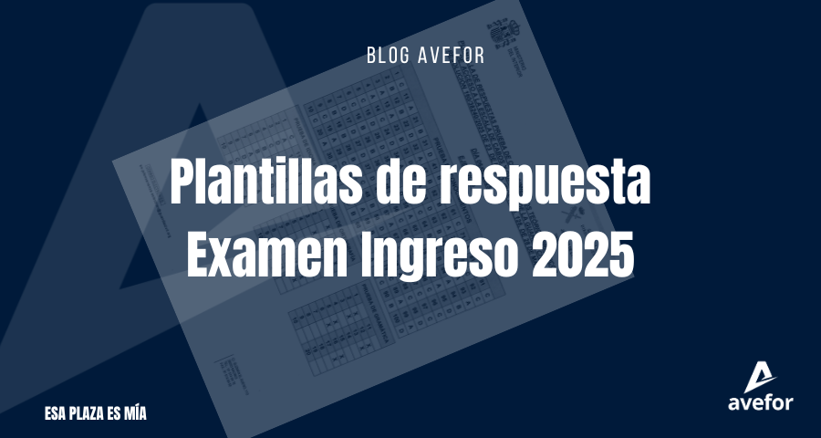 Plantillas de respuesta examen Guardia Civil 2025