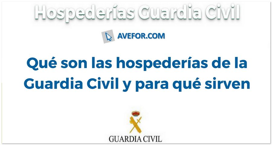 hospederías de la Guardia Civil