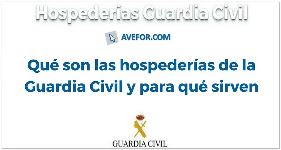 hospederías de la Guardia Civil