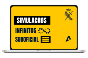 Cartel del curso de Simulacros infinitos para el ascenso a Suboficial de AVEFOR