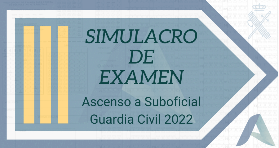 Simulacro de examen de ascenso a Suboficial