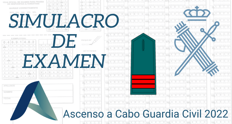 Simulacro de examen de ascenso a Cabo Guardia Civil