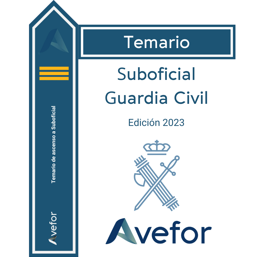 Temario de ascenso a Suboficial de la Guardia Civil - Academia Oposiciones Avefor