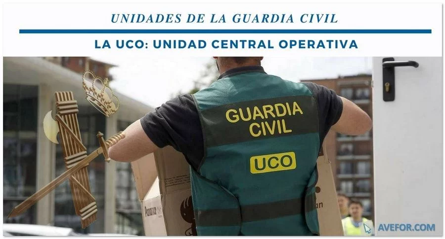 unidades de la Guardia Civil