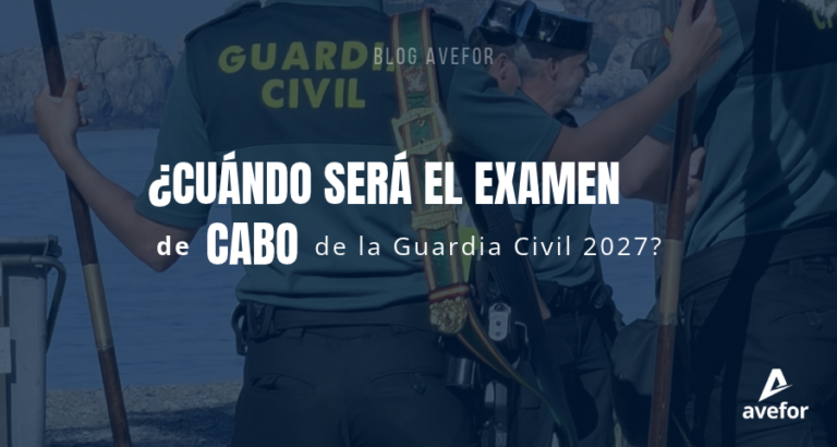 Imagen del post sobre la fecha del examen de cabo de la Guardia Civil de 2027
